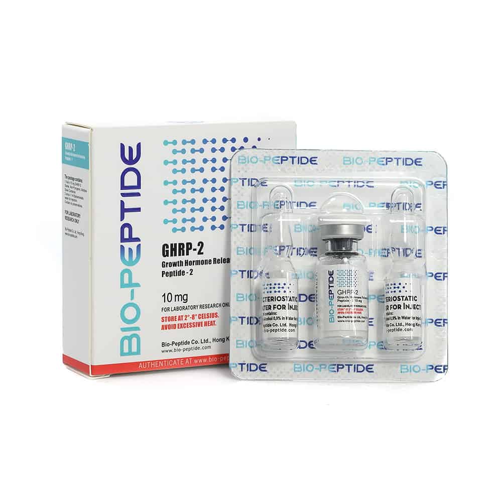 Bio-Peptide GHRP-2 (Growth Hormone Releasing Peptide – 2) 10mg - Image 2