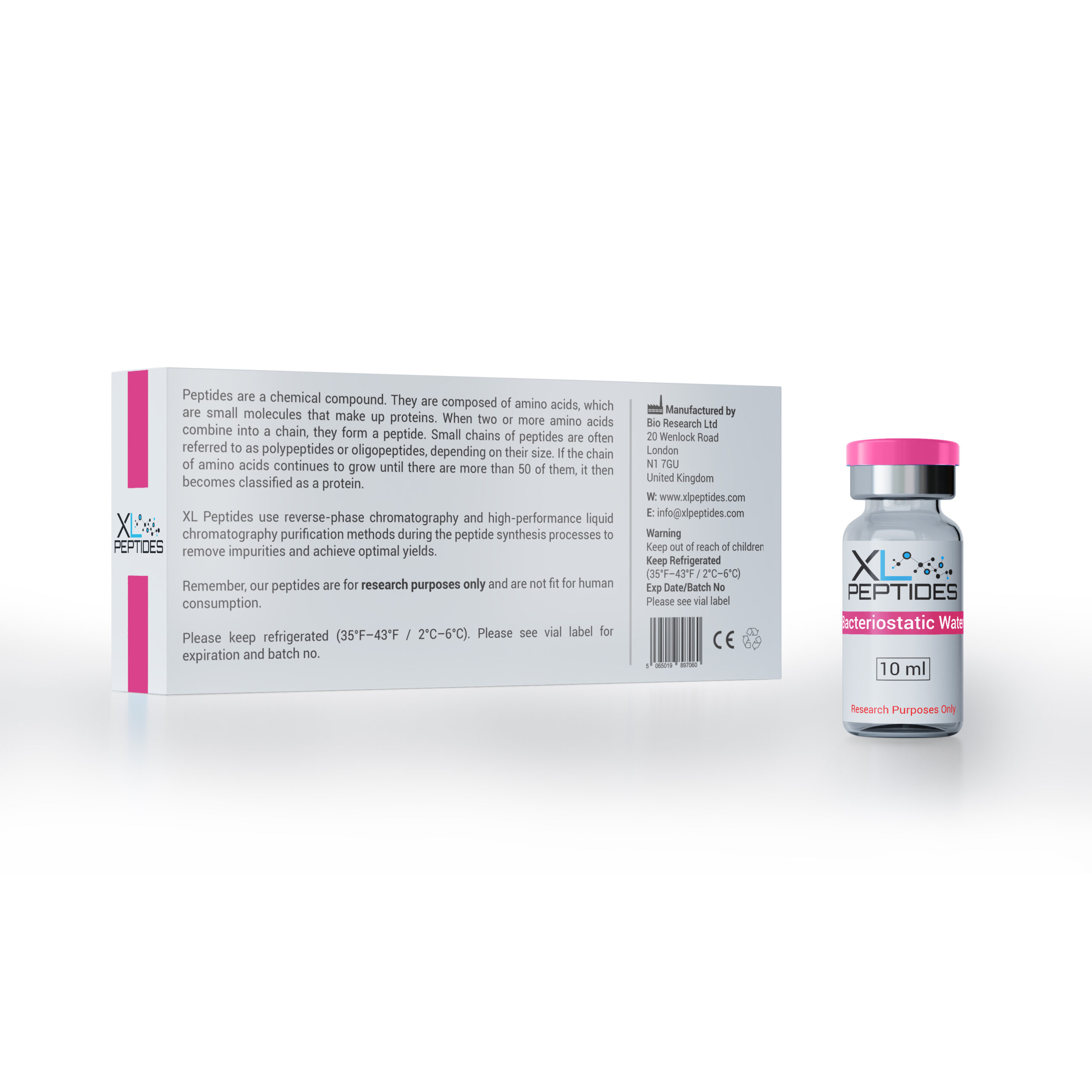 Bacteriostatic Water 10ml - Image 2
